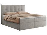 BOXBETT PREMIUM 10 160/200 Hellgrau Struktur - H3