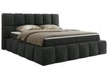 BOXBETT NIRA 140/200 - Dunkelgrau Strukture - H3