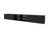 LOWBOARD ZENO-W 3x100x40x40 cm - Schwarz