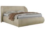 POLSTERBETT CAELA CLASSIC 160/200 - Beige Velvet - ohne Matratze