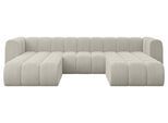 WOHNLANDSCHAFT modulares Sofa Joren-U1 - 319x177x70 cm Creme