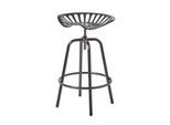 BARHOCKER Traktorsitz, Metall im Vintage-Look, höhenverstellbar