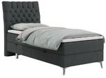 BOXBETT MILEN 90/200 Dunkelgrau Struktur - H3 - Links Seite