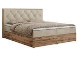 BOXBETT VENETO 160/200 Beige Velvet - H3