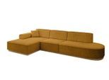 ECKSOFA Ottomane Links IREA-L2-v2 - 327x165x80 cm Senfgelb