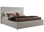 POLSTERBETT CORIVO CLASSIC 200/200 - Hellgrau Strukture - Multipocket-Matratze