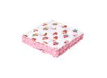 SITZKISSEN Cupcakes rosa 40/40/8 cm