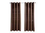 ÖSENVORHANG Rajput blickdicht 2er-Set, 167/182 cm
