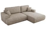 ECKSOFA OVO L Beige Struktur - Rechts Seite