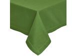 TISCHDECKE olivgrün 137/178 cm, 100% Baumwolle