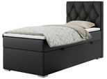 BOXBETT ALDA 90/200 Schwarz Kunstleder - H4 - Rechts Seite