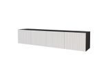 LOWBOARD KITO-W 2x100x40x40 cm - Schwarz / Weiß