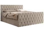 BOXBETT MIREN DUO 160/200 - Beige Strukture - H3