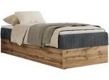 BOXBETT WOOD ZERO 90/200 - Grau Cord - H4 - Topper Visco
