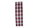 TISCHLÄUFER Macduff rot kariert 44/178 cm, 100% Baumwolle