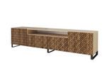 LOWBOARD VIRA-S 200x53x41 cm - Artisan / Katania