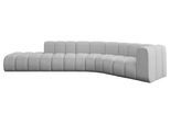 ECKSOFA modulares Sofa Tilmo-L1 - 399x194x70 cm Hellgrau