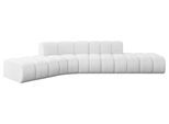 ECKSOFA modulares Sofa Solven-L1 - 380x174x70 cm Weiß