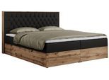 BOXBETT AMORE 160/200 Schwarz Velvet - H4