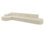 ECKSOFA Ottomane Links TARO-L3 - 413x171x79,5 cm Beige
