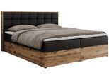 BOXBETT ALBERO 1 - 120/200 Schwarz Kunstleder - H3