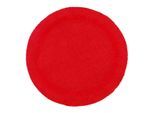 BADEMATTE 80 cm rund, 100% Baumwolle, wendbar