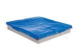 ABDECKPLANE FÜR SANDKÄSTEN blau