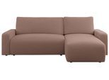 ECKSOFA ARGOS Rosa Boucle