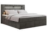 BOXBETT GOLD-5 LED 200/200 Dunkelgrau Velvet - H3