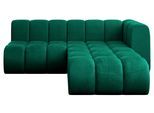 ECKSOFA modulares Sofa Darnel-L1 - 205x177x70 cm Grün