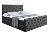 BOXBETT LEPARO-Z - 200 x 200 - H4 - Schwarz Hochglanz
