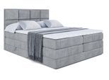 BOXSPRINGBETT NOVA KING - 200 x 200 - H3/H4 - Grau