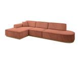 ECKSOFA Ottomane Links IREA-L2-v2 - 327x165x80 cm Apricot