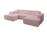 WOHNLANDSCHAFT IREA-U1 - 301x165x80 cm Rosa
