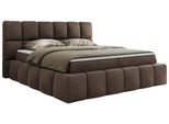 BOXBETT NIRA 160/200 - Braun Velvet - H3