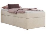 BOXBETT ZERO 90/200 - Creme Struktur - H4 - Topper T25