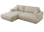 ECKSOFA OVO L Beige Velvet - Links Seite