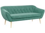 SOFA Pirs 3 Sitzer Strukture Grün