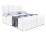 BOXBETT NOVA-Z - 140 x 200 - H4 - Weiß Hochglanz