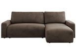 ECKSOFA ARGOS Braun Velours