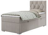 BOXBETT ALDA 90/200 Beige Struktur - H4 - Rechts Seite