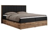 BOXBETT BELLISSIMO 160/200 Schwarz Kunstleder - H4