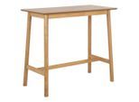 P & B Bartisch, Natur, Holz, Eiche, Kautschukholz, furniert, massiv, rechteckig, rund, 120x105x60 cm, FSC Mix, Esszimmer, Tische, Stehtische