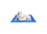 nobleza Kühlmatte für Hunde & Katzen Blau