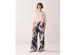 Summum 4s3002-12459 413 trousers tie dye viscose blue noir