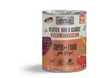 MAC's Nassfutter Hund Adult Rentier und Rind 6x800 g