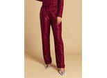 IVY BEAU Alida Bottoms - Dark Red