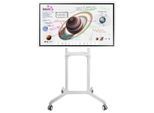 Samsung Flip Pro WM55B Flipchart 138,7 cm 55 Zoll inkl. PureMounts PM-CART-80W Rollwagen rotierbar