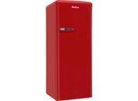 AMICA Kühlschrank "KSR 364 150 R", Energieeffizienz: E, rot, Rechtsanschlag, nicht wechselbar, Kühlschränke, Modernes Design, großer Stauraum - einfach stark im Alltag, Kühlschrank