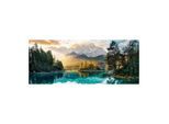 Leinwandbild, Mehrfarbig, Holz, Textil, Landschaft \u0026 Natur, rechteckig, 150x60 cm, Fsc, Made in EU, einfache und schnelle Anbringung, Bilder und Zubehör, Wandbilder, Leinwandbilder